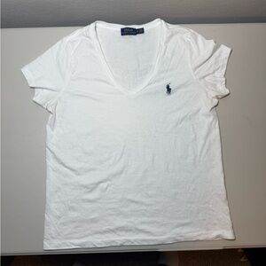 Ralph Lauren White Short Sleeve Tee
